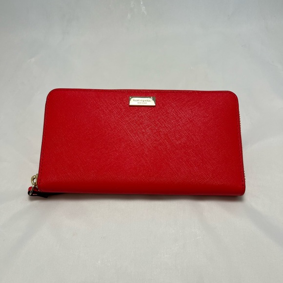 kate spade Handbags - NWT Kate Spade Red Wallet - Large